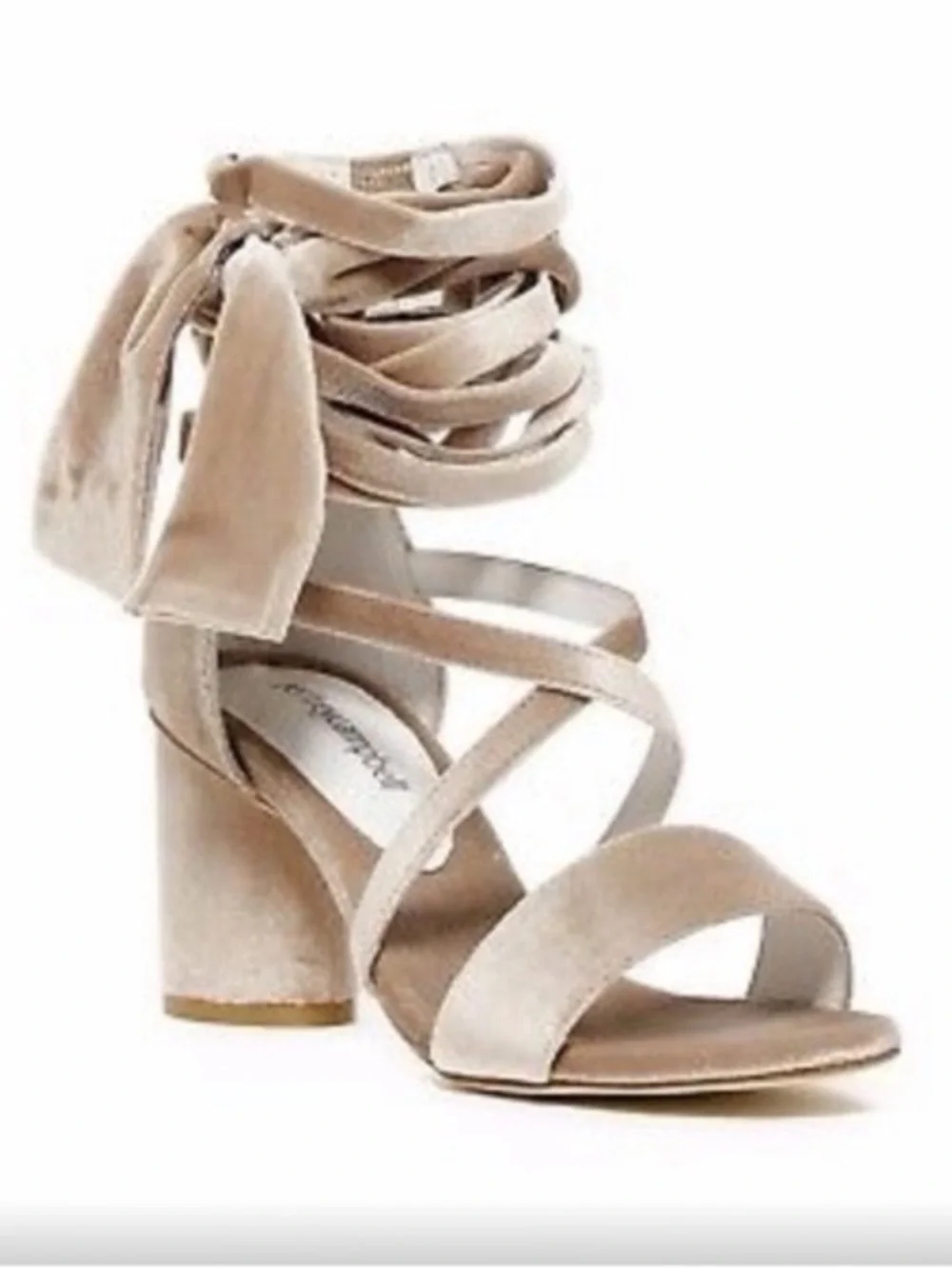 Jeffrey Campbell Strappy Suede Heel